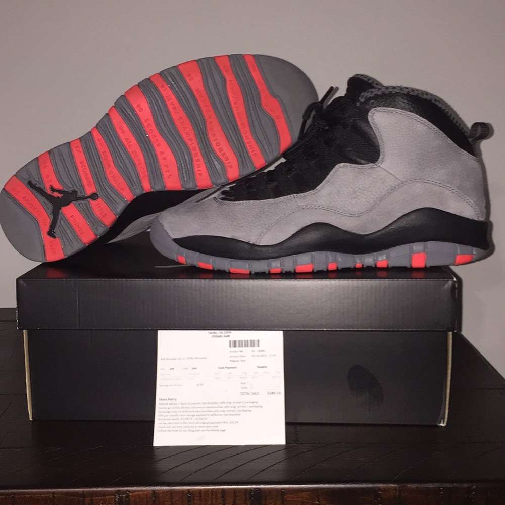 Jordan 10 “Cool Grey” size 9